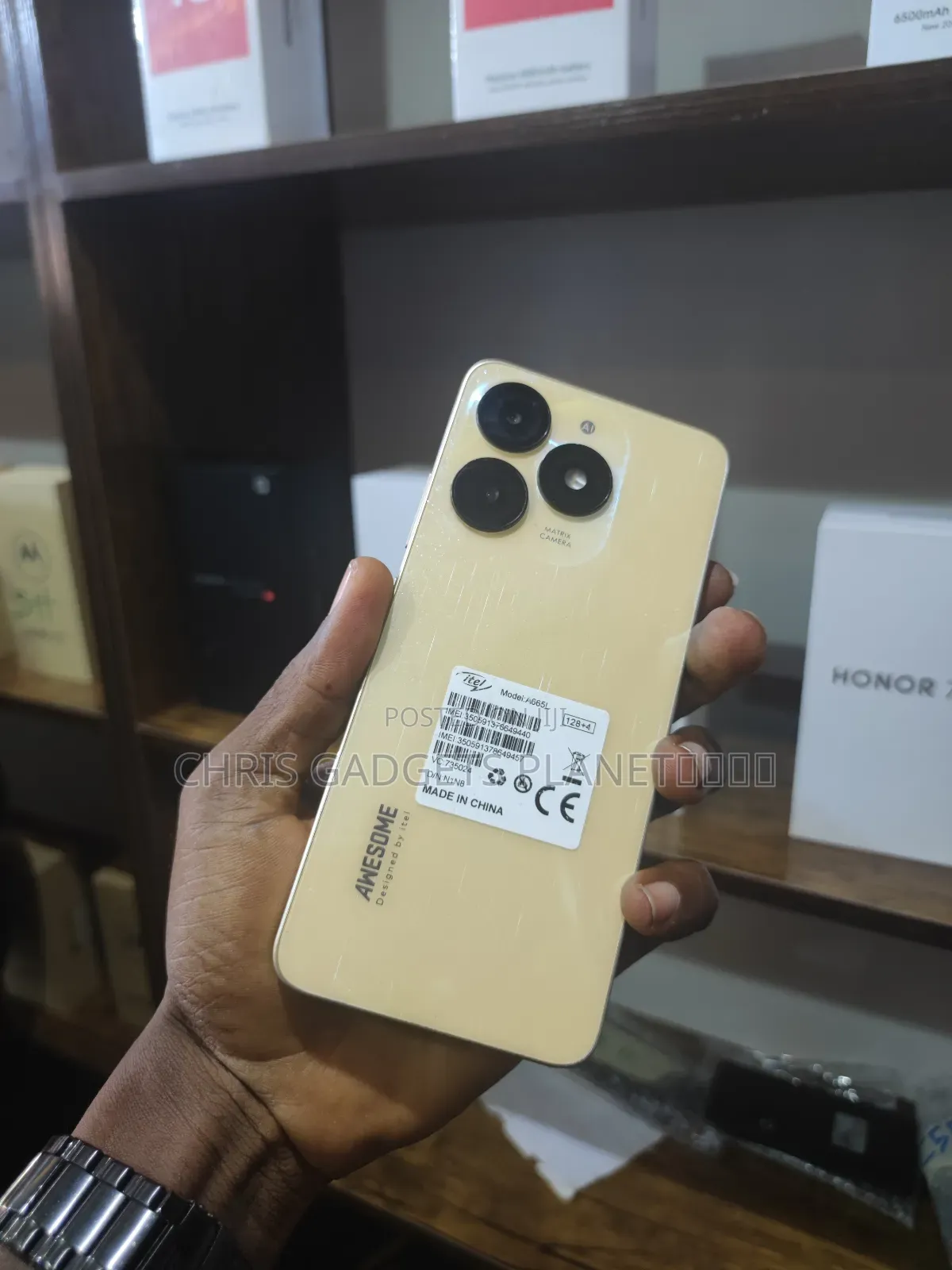 Itel A70 128 GB Orange