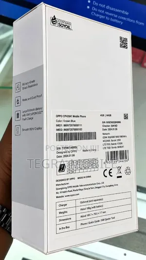New Oppo A3x 64 GB Black