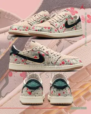 Air Jordan 1 Low OG X Rui Hachimura "Cranes"