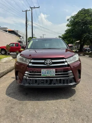 Toyota Highlander Limited 4dr SUV AWD (3.5L 6cyl 6A) 2014 Burgundy