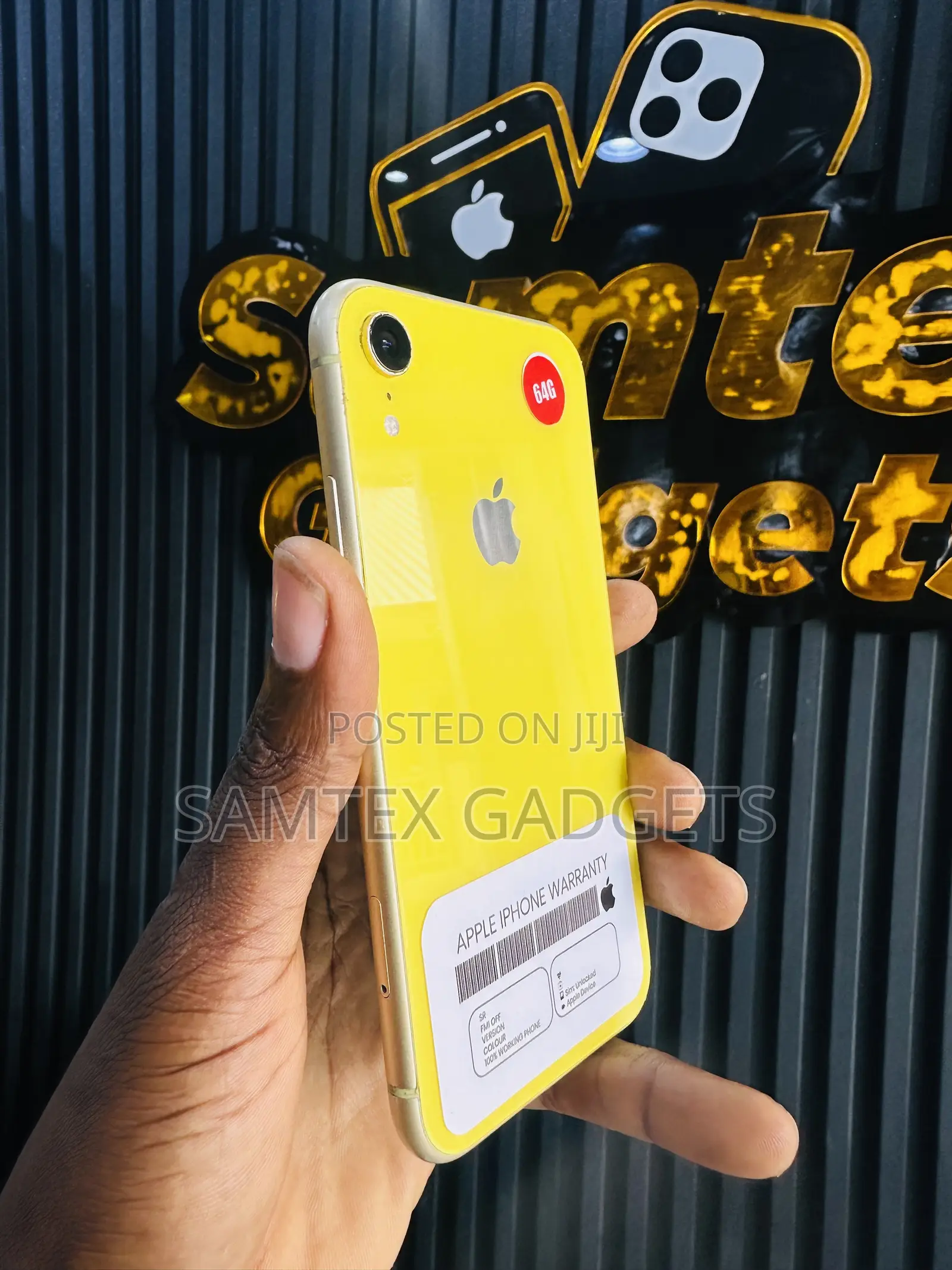 Apple iPhone XR 64 GB Yellow