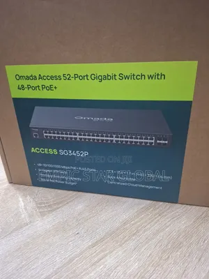 TP-Link 48port Gigabit Poe Switch TL-SG3452P