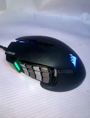 Corsair Scimitar RGB Elite Wired MMO MOBA PC Gaming Mouse