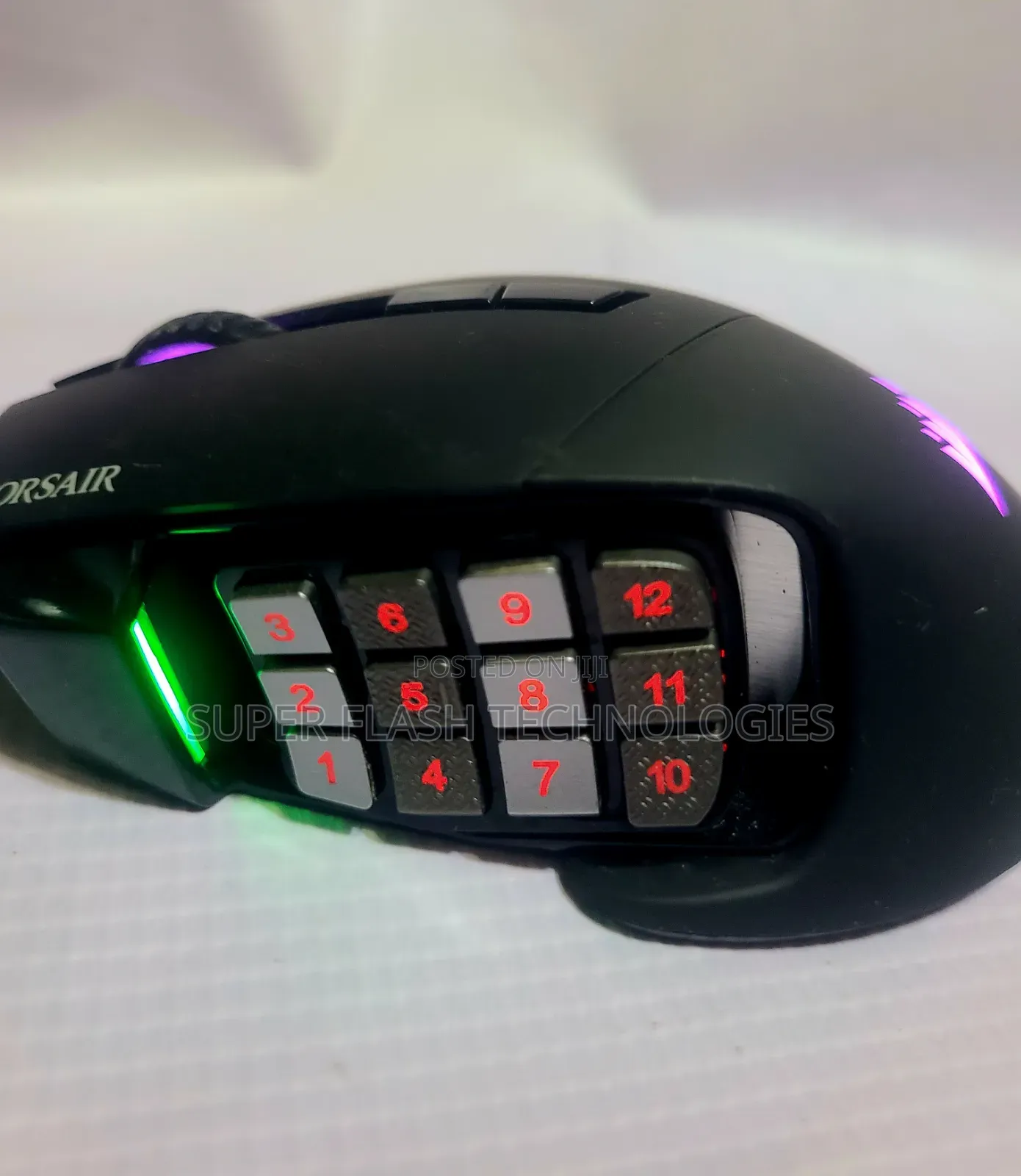 Corsair Scimitar RGB Elite Wired MMO MOBA PC Gaming Mouse
