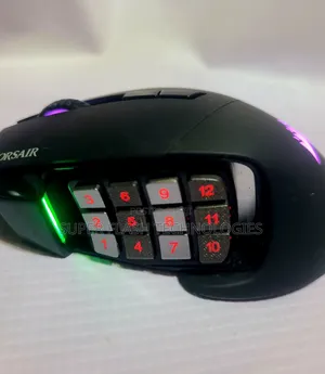 Corsair Scimitar RGB Elite Wired MMO MOBA PC Gaming Mouse