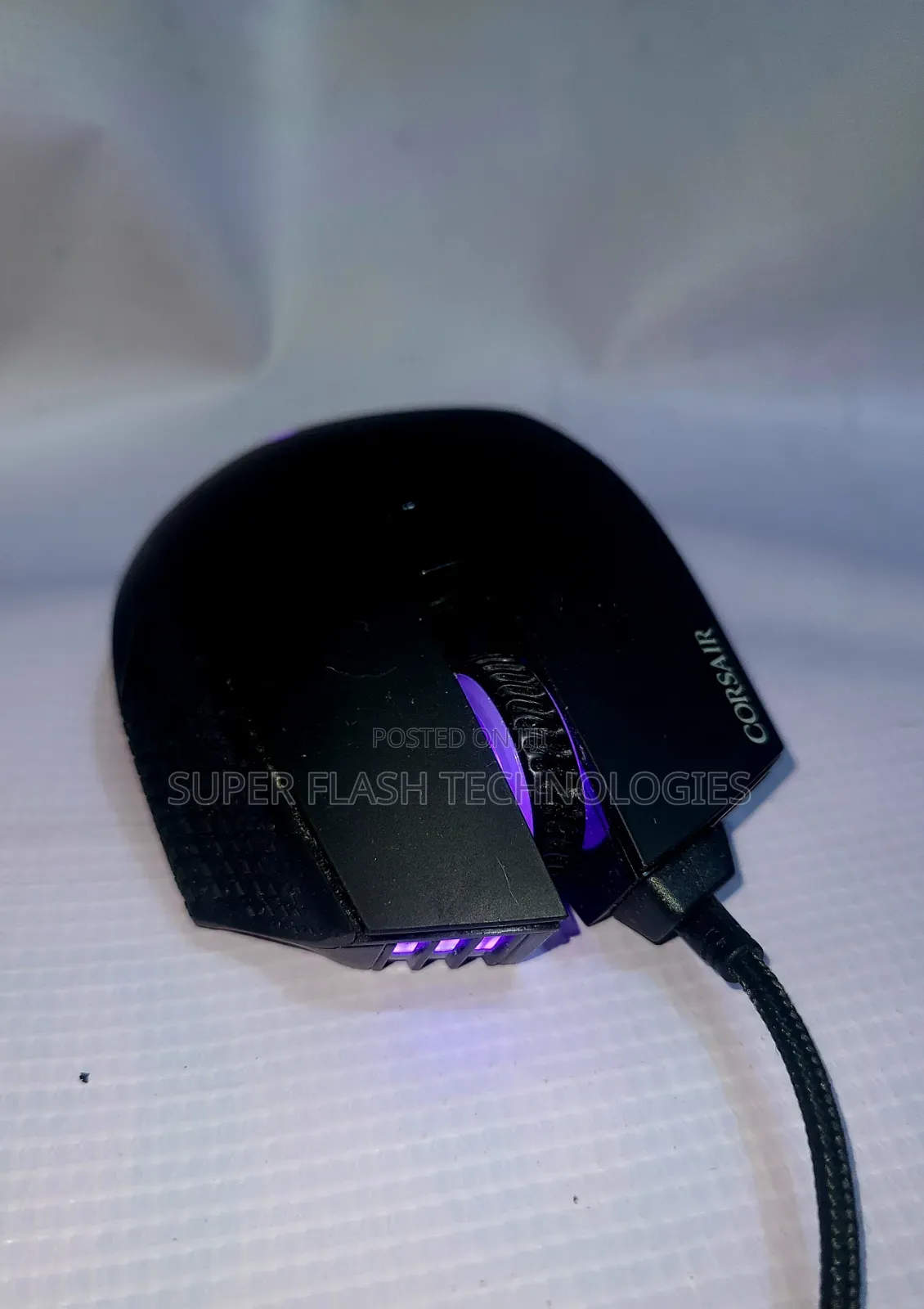 Corsair Scimitar RGB Elite Wired MMO MOBA PC Gaming Mouse