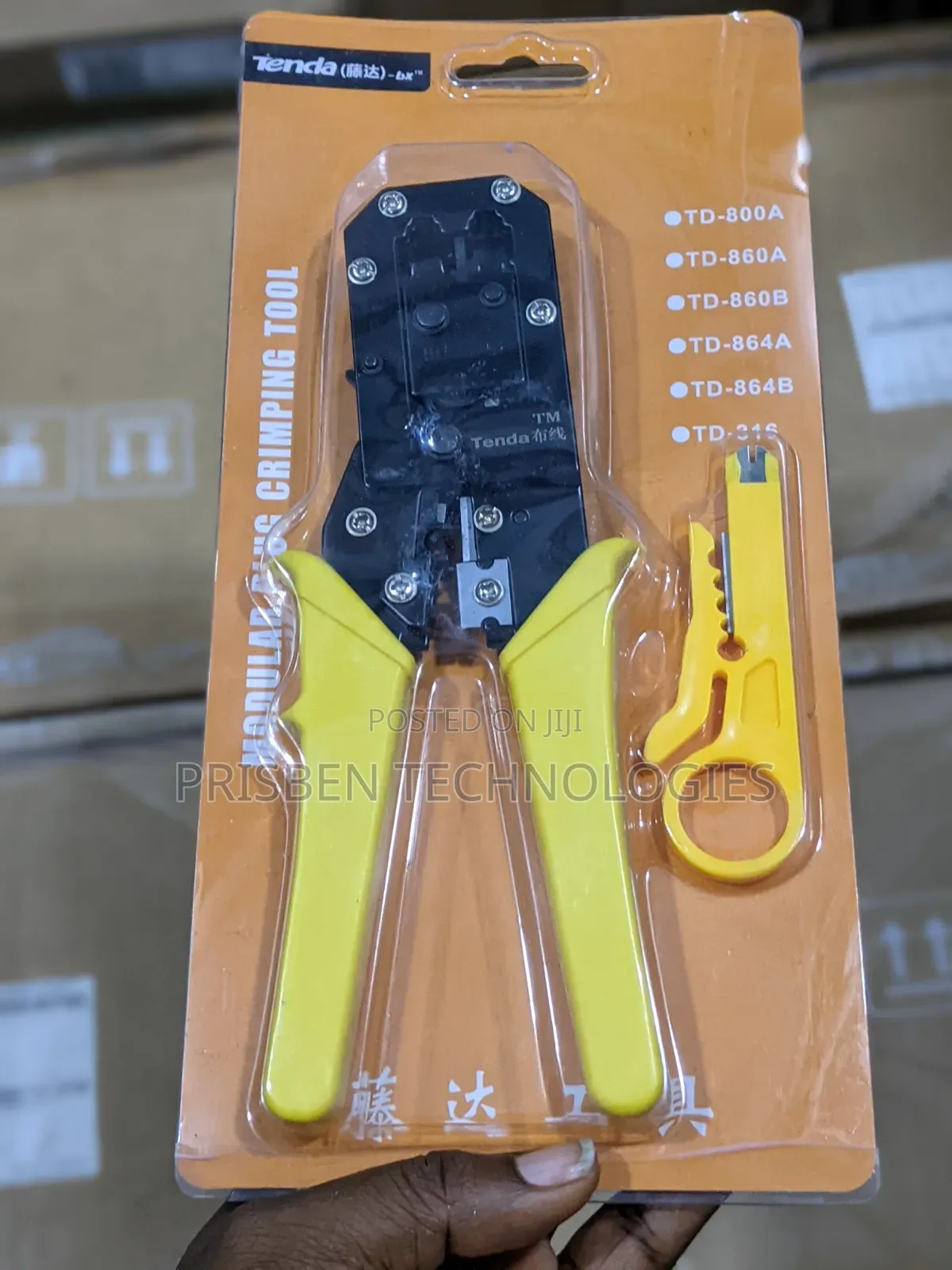 Tenda Modular Plug Crimping Tool