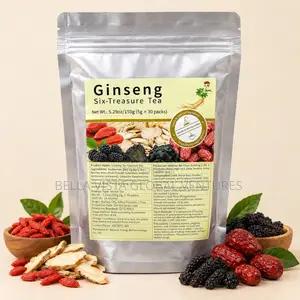 Ginseng Six-Treasure Herbal Tea – 30 Sachets (150g)