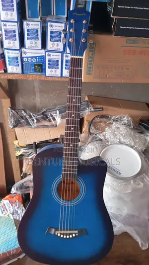 Acoustic Box Guitar - With Bag and Strap
