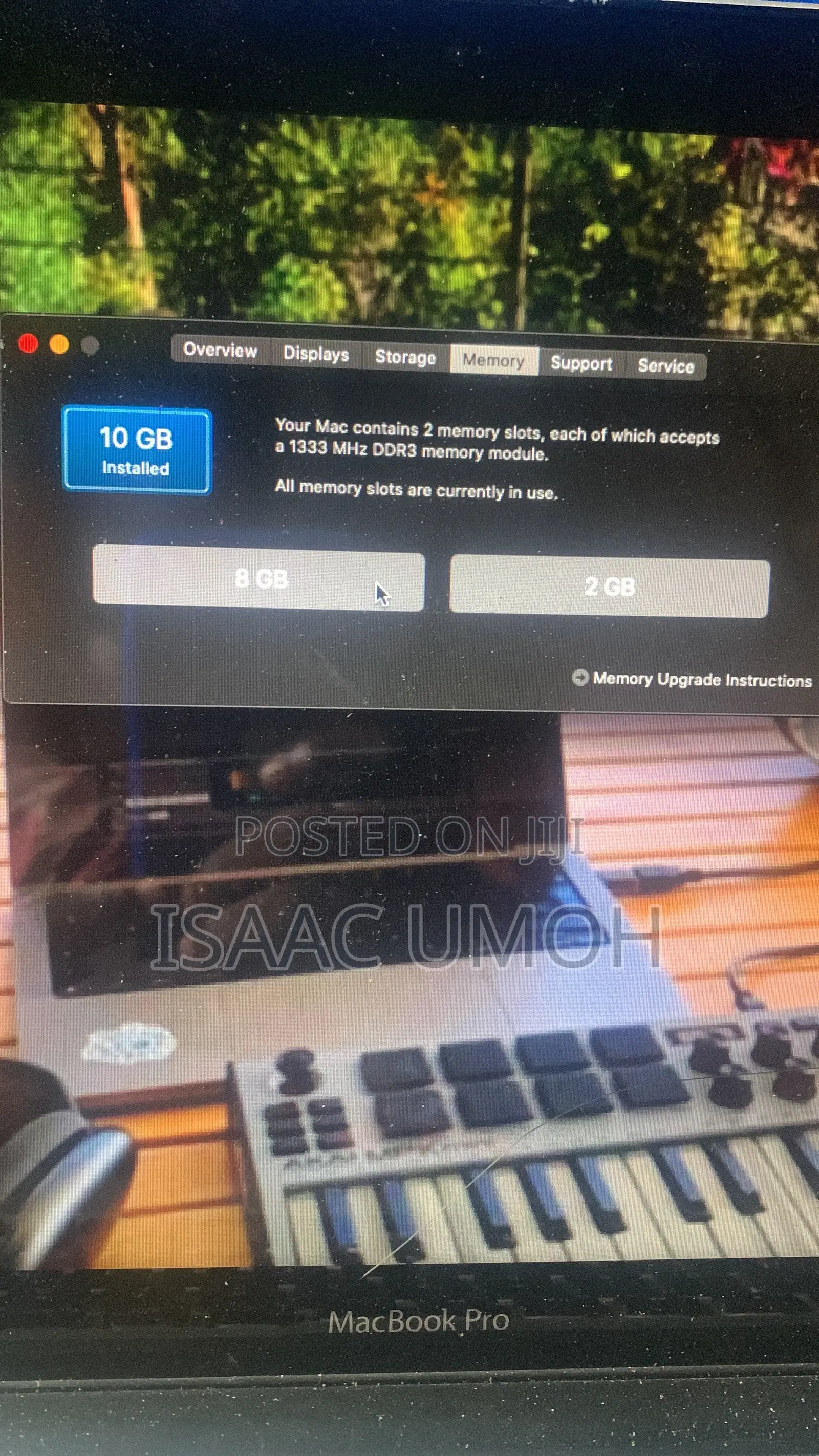 Laptop Apple MacBook 2012 8GB Intel Core i5 HDD 1T