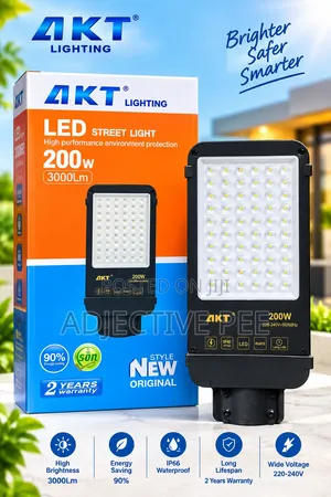 AKT 200W Solar Street Light With Separate Solar Panel