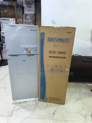 Skyrun 138L Double Door Fridge for Space-Conscious Homes