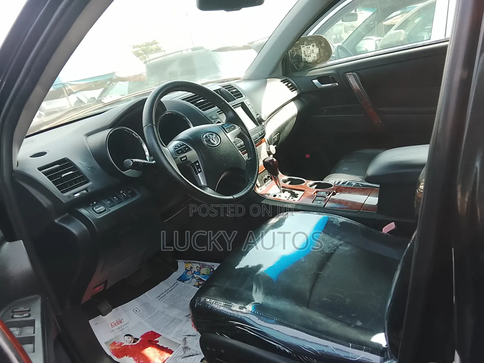 Toyota Highlander 2012 Black