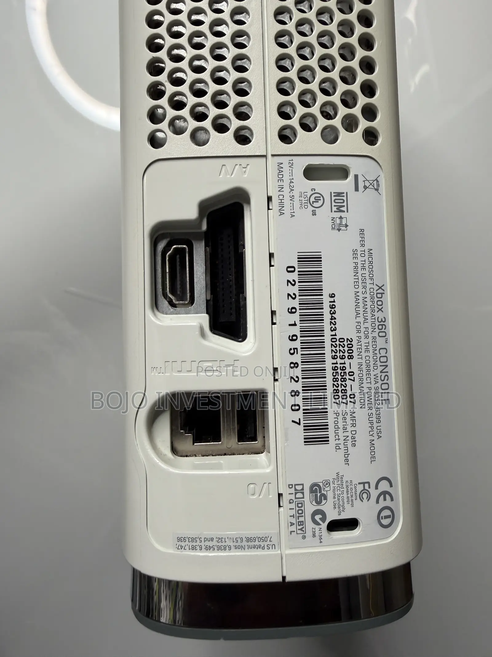 Xbox 360 / Hard Disk Drive(HDD) / 1 Controller/ Power Adapter