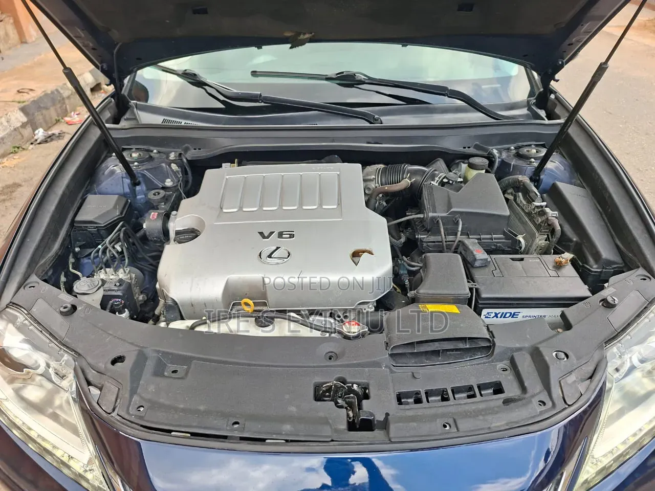 Lexus ES 2014 Blue