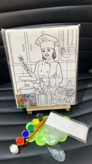 Sip and Paint Canvas and Art Materials