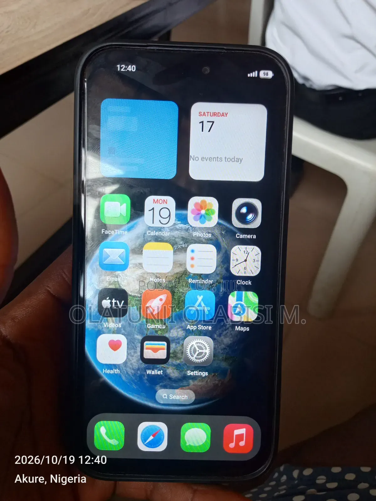 Apple iPhone 17 Pro Max 1 TB Blue