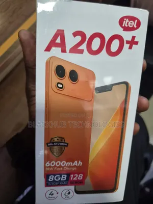 New Itel A200+ 128 GB White