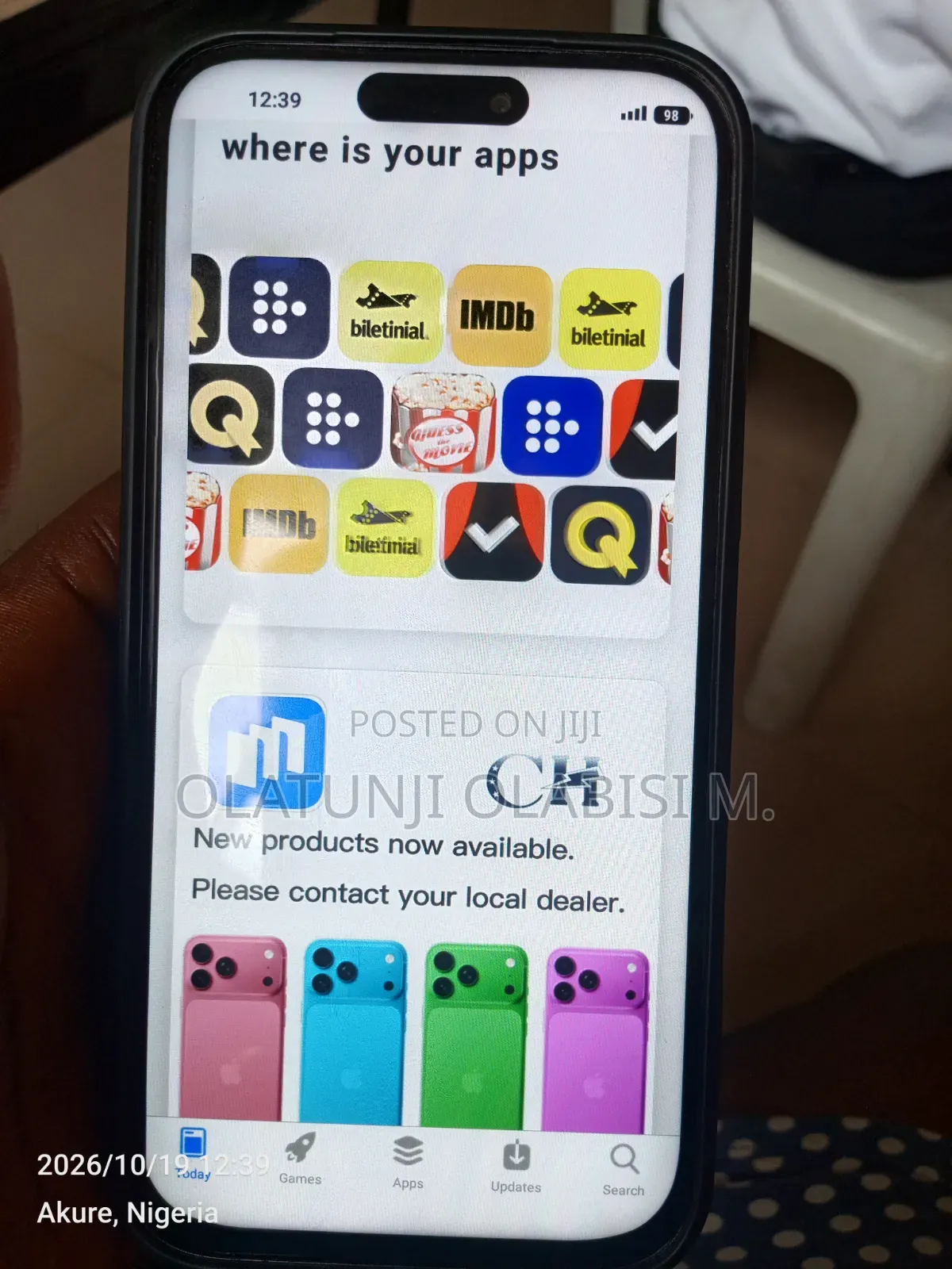Apple iPhone 17 Pro Max 1 TB Blue