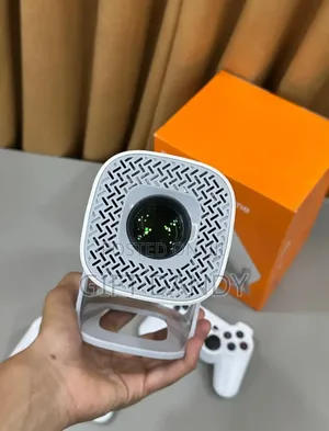 2-in-1 Game Projector With 2 Controllers and Remote