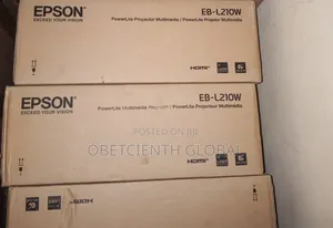 Epson PowerLite L210W 4500-Lumen WXGA Laser 3LCD Smart Projector