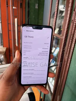 LG G8 Thinq 128 GB Black