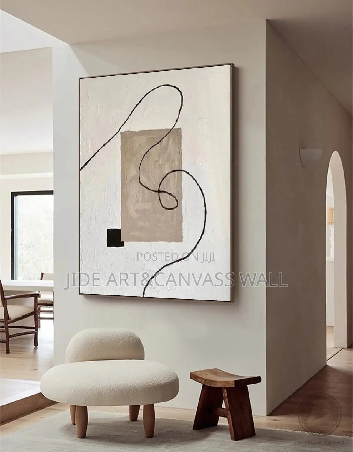 Abstract Modern Wall Art Interior Canvas Decor