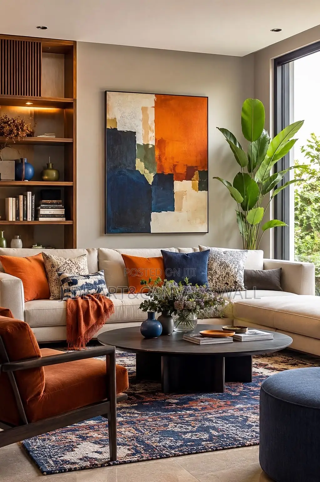 Abstract Modern Wall Art Interior Canvas Decor