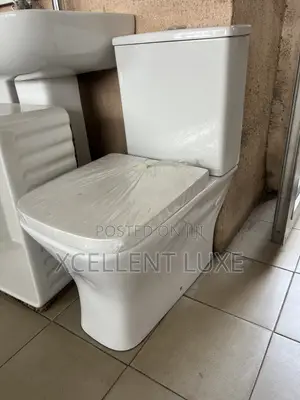 Parris Close Couple WC Toilet With Wall Mount Wash Hand Basin