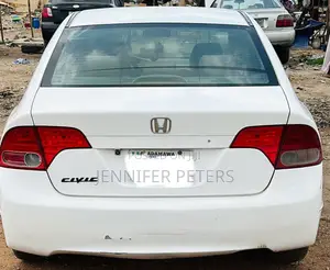 Honda Civic Sedan LX Automatic 2006 White