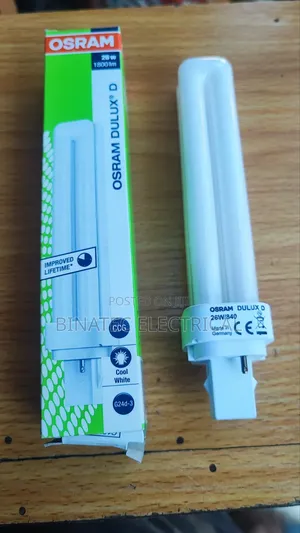 OSRAM DULUX D 26W Cool White Energy Saving Bulb G24d-3