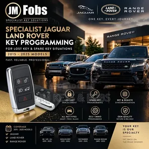 Key Programming and Lost Key Solutions for Jaguar Range Rover
