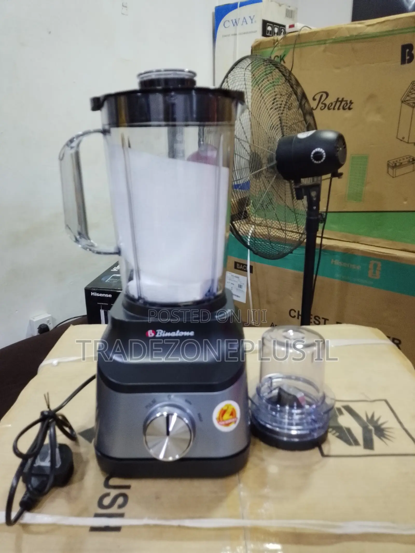 Binatone 650W Kitchen Blender With 2.0L Jar