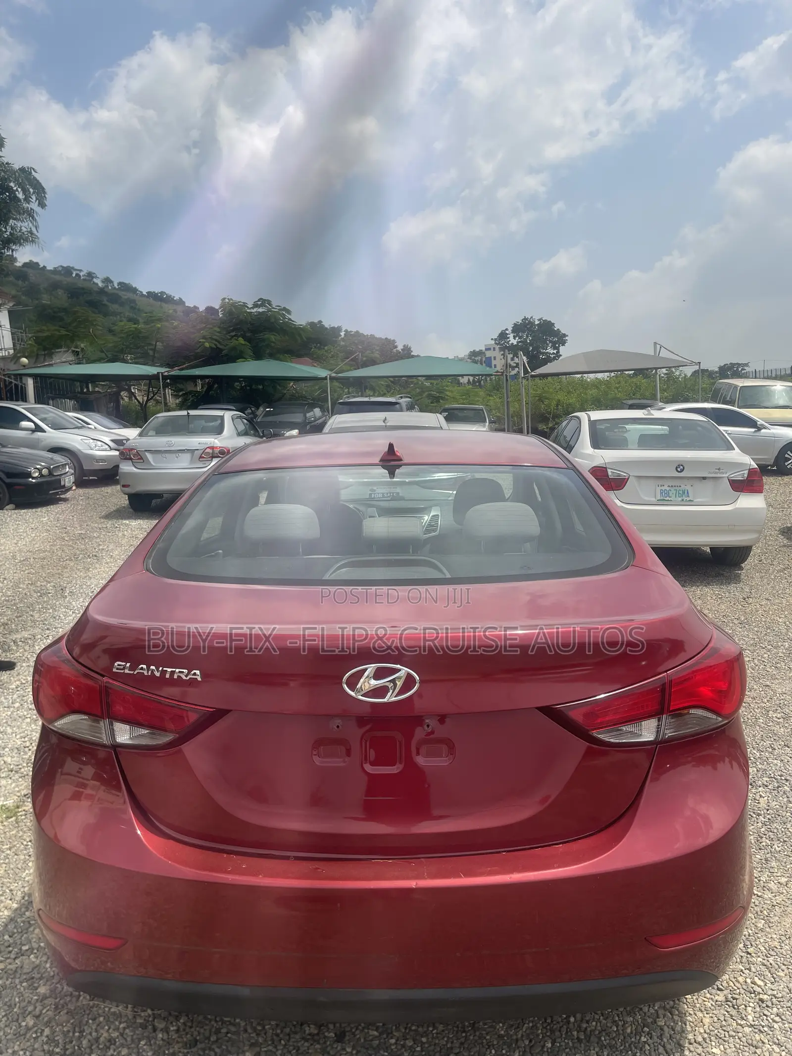 Hyundai Elantra 2014 Red