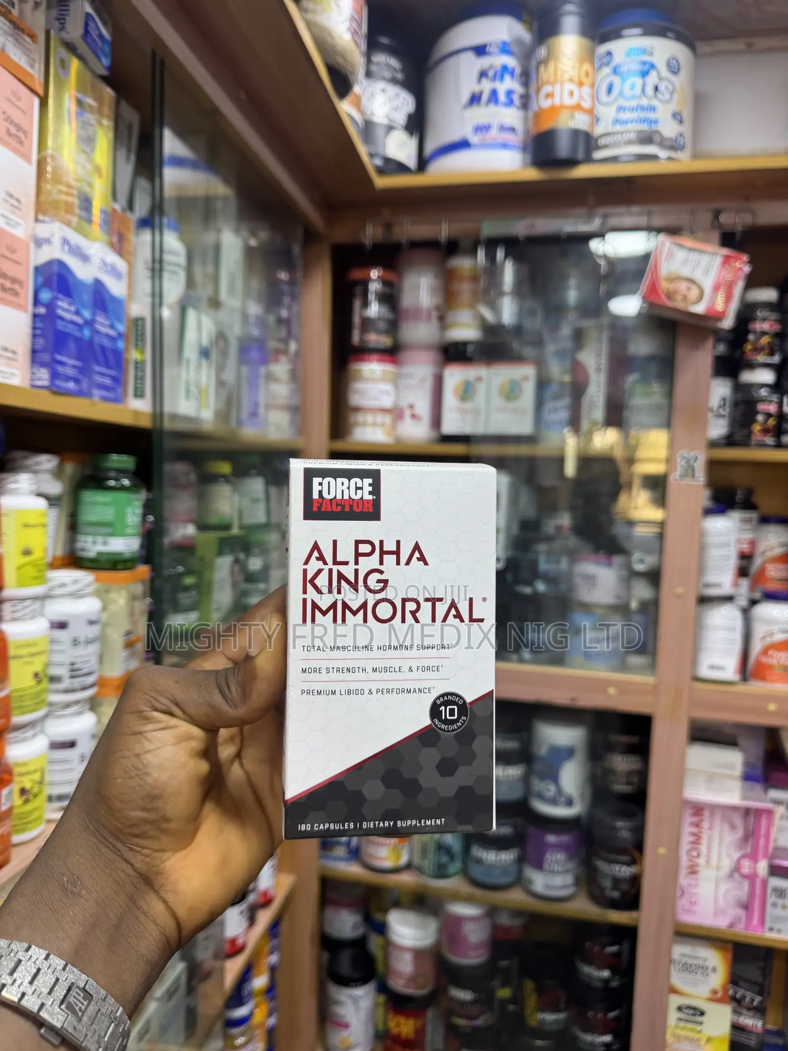 Force Factor Alpha King Immortal