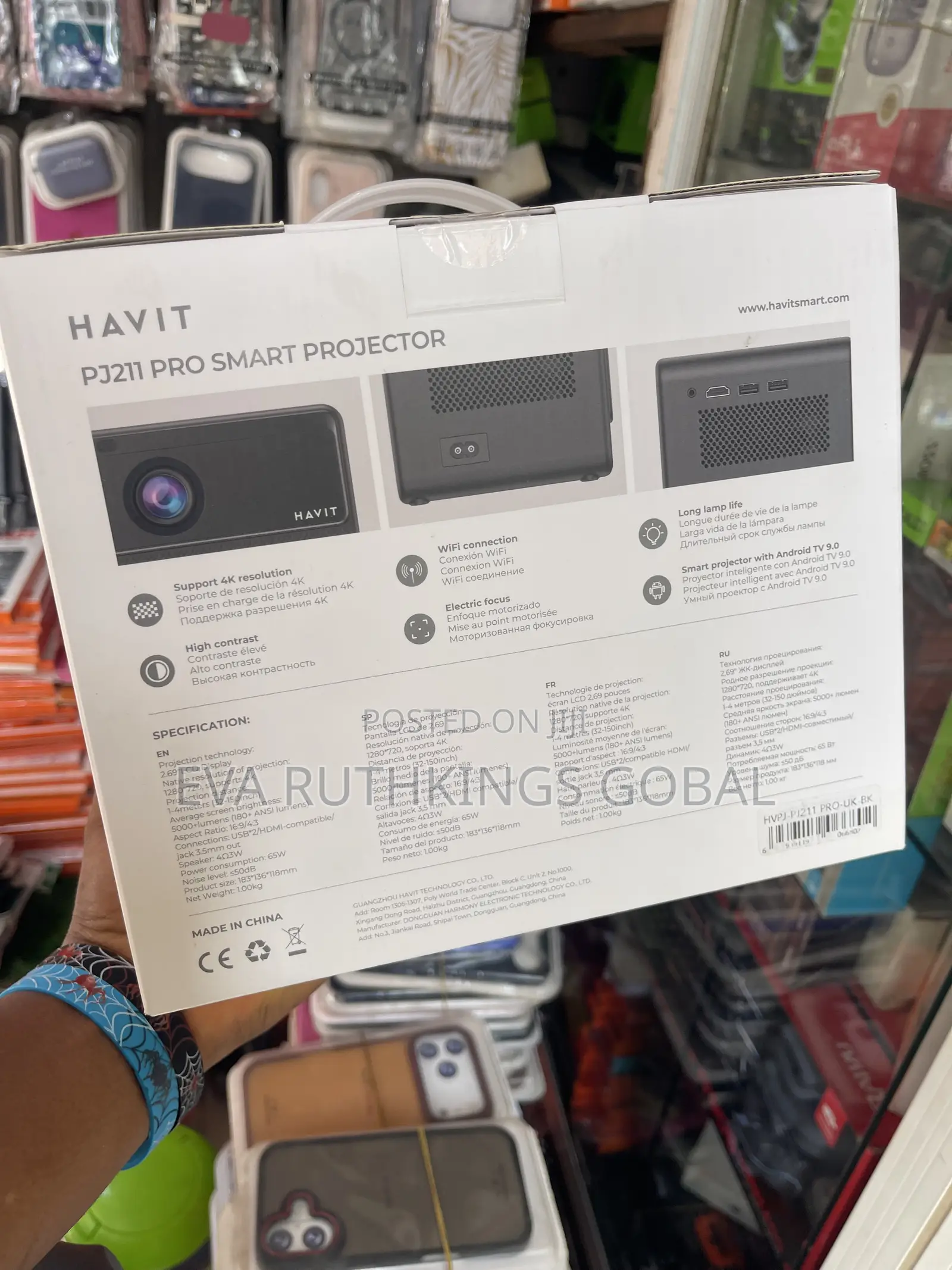 Havit Pj211 Pro Android Proector