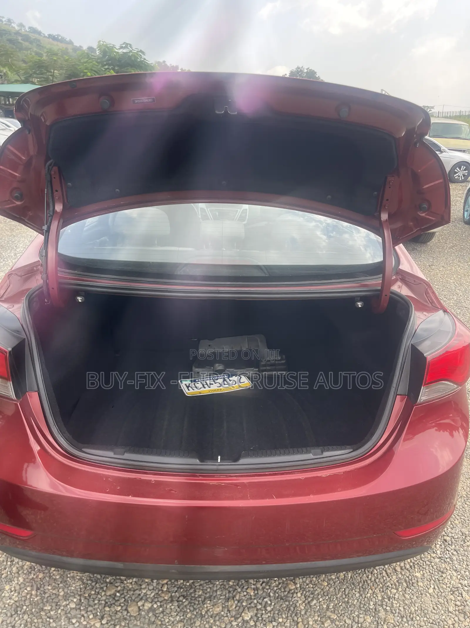 Hyundai Elantra 2014 Red