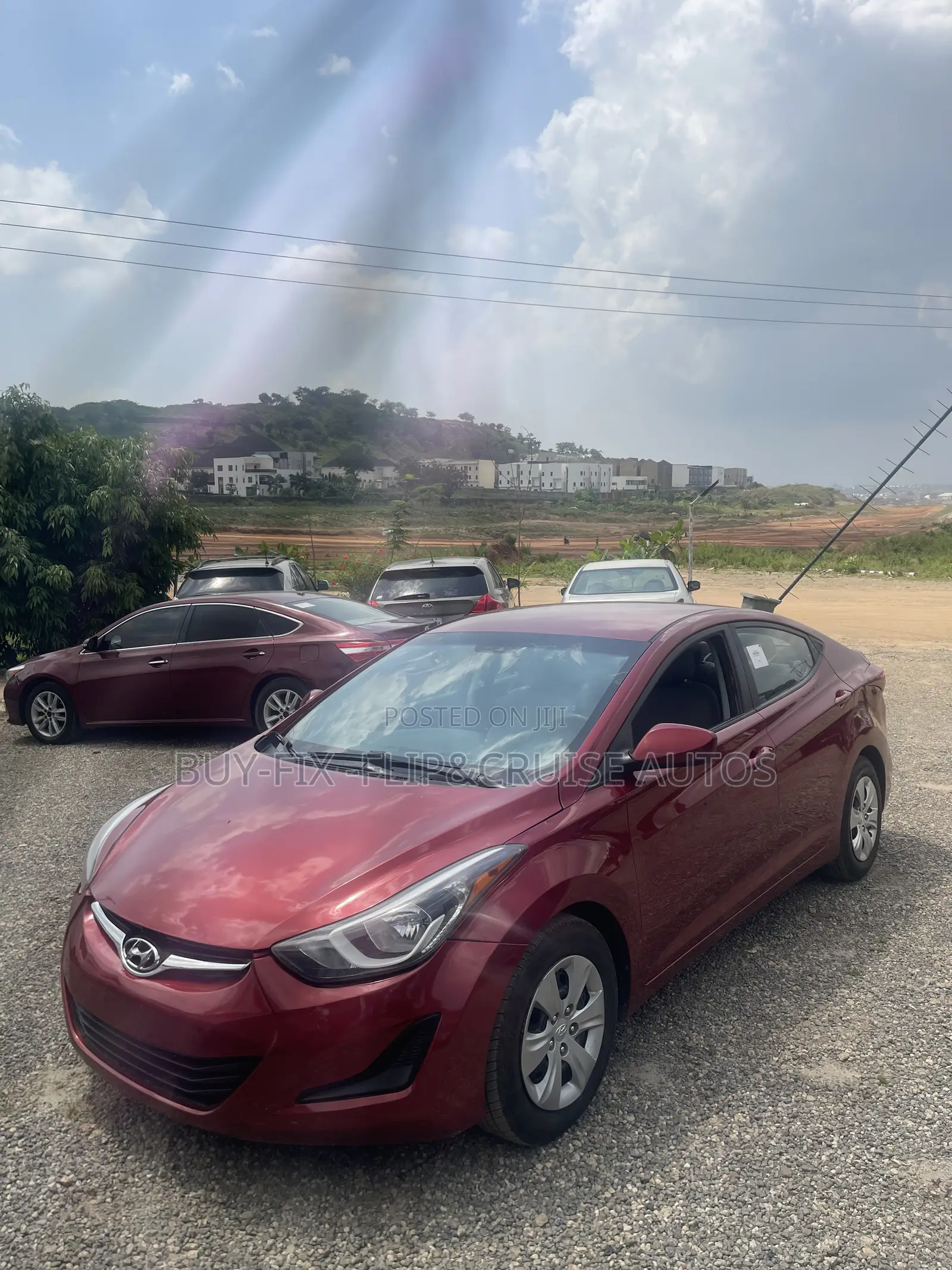 Hyundai Elantra 2014 Red