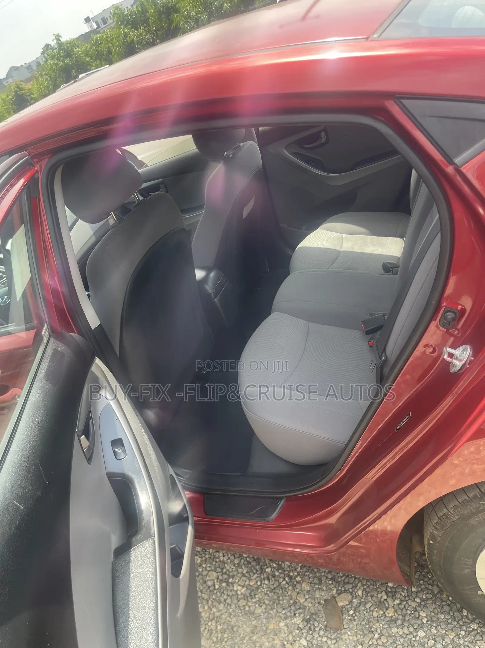 Hyundai Elantra 2014 Red