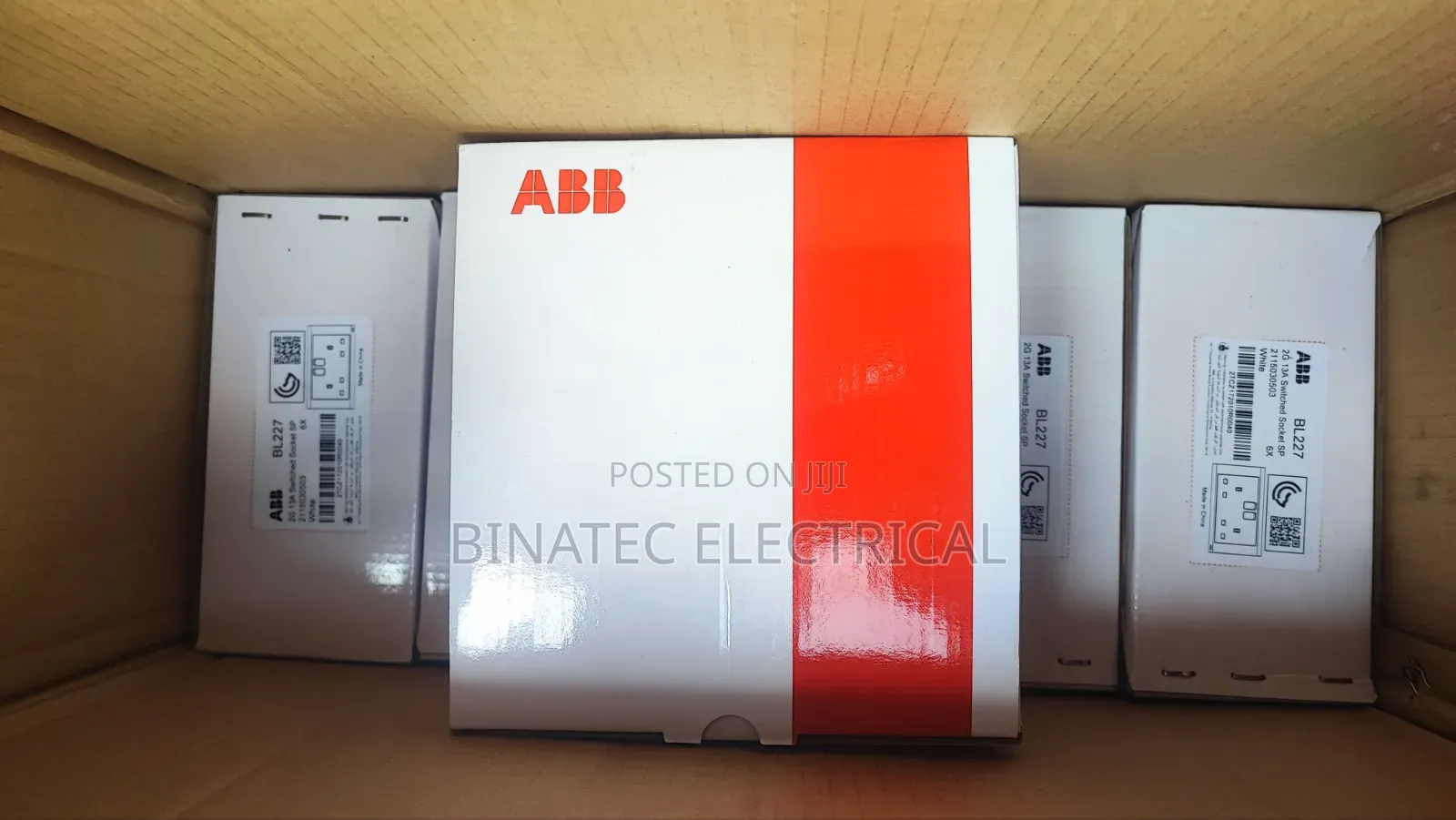 Original ABB 13a Double Socket - Quality Brand