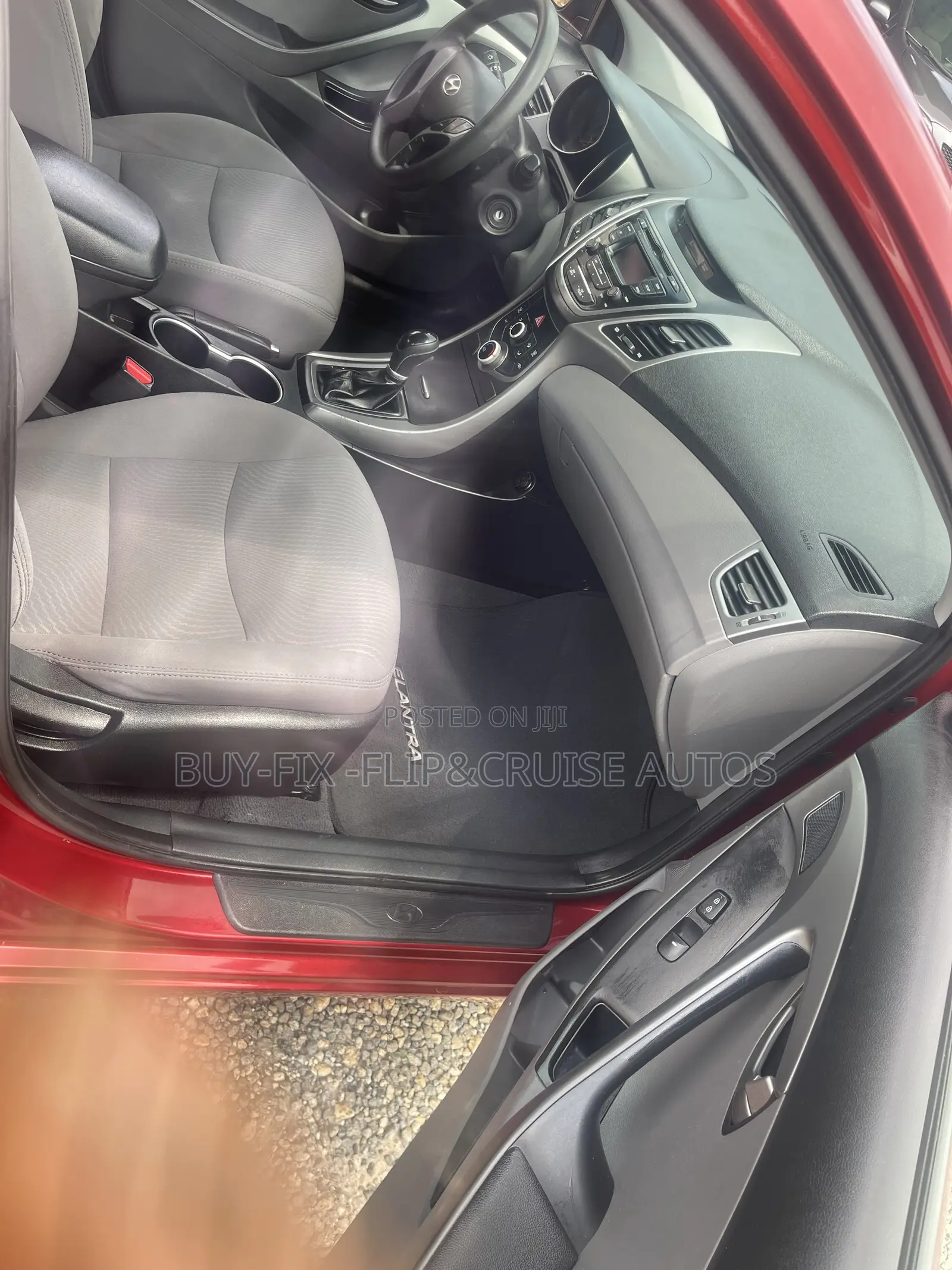 Hyundai Elantra 2014 Red