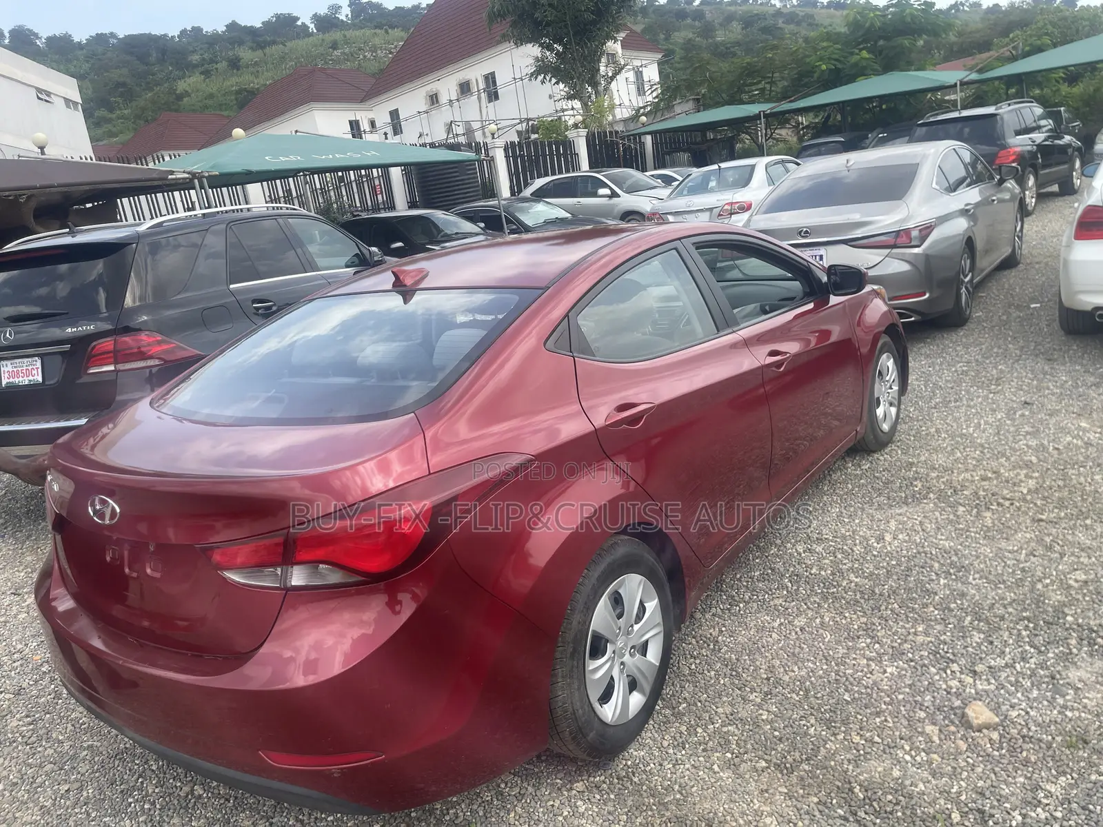 Hyundai Elantra 2014 Red