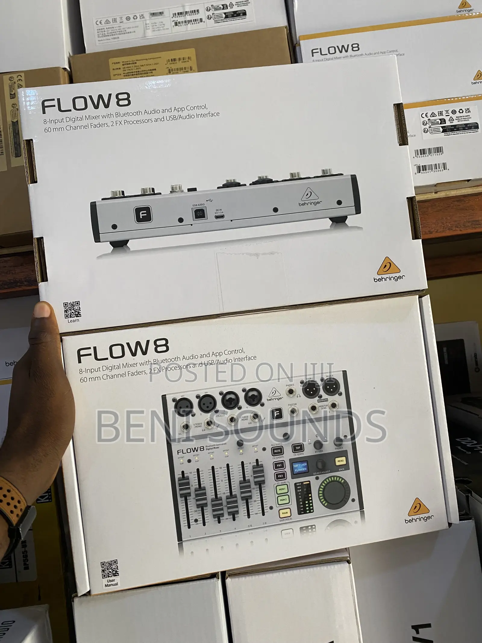 Flow 8 Behringer Mixer