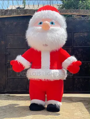 Inflatable Santa Mascot Costume