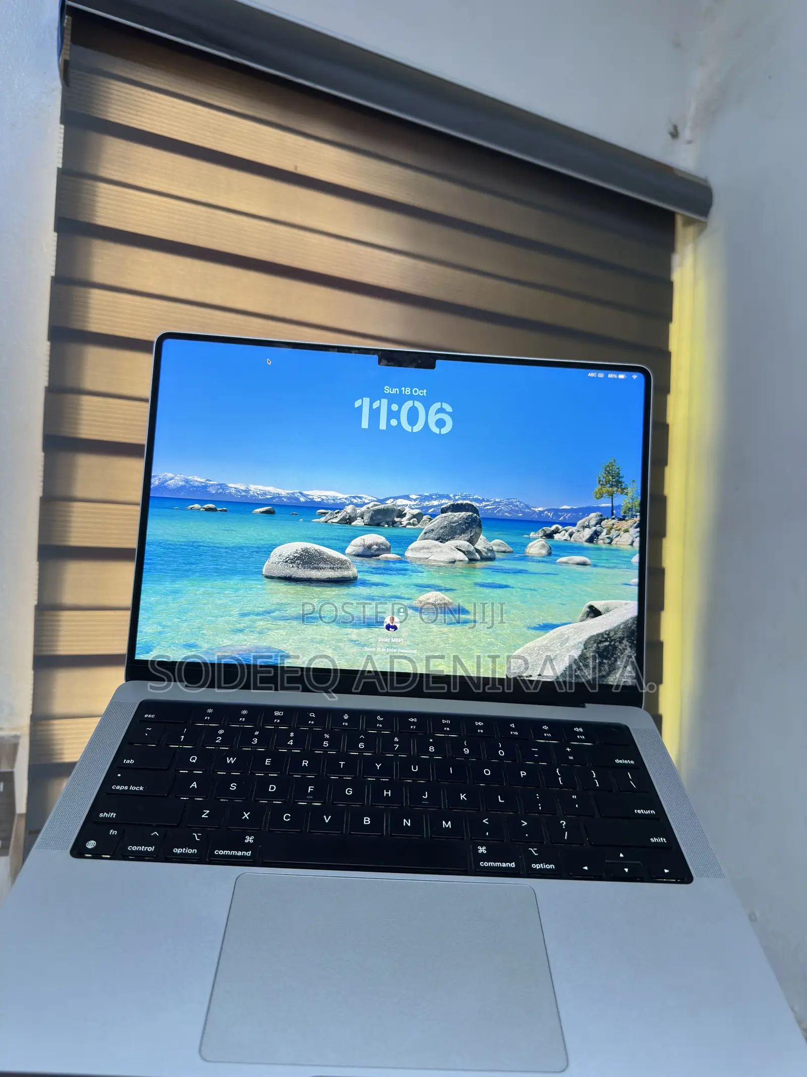 Laptop Apple 32GB Apple M1 Pro SSD 512GB