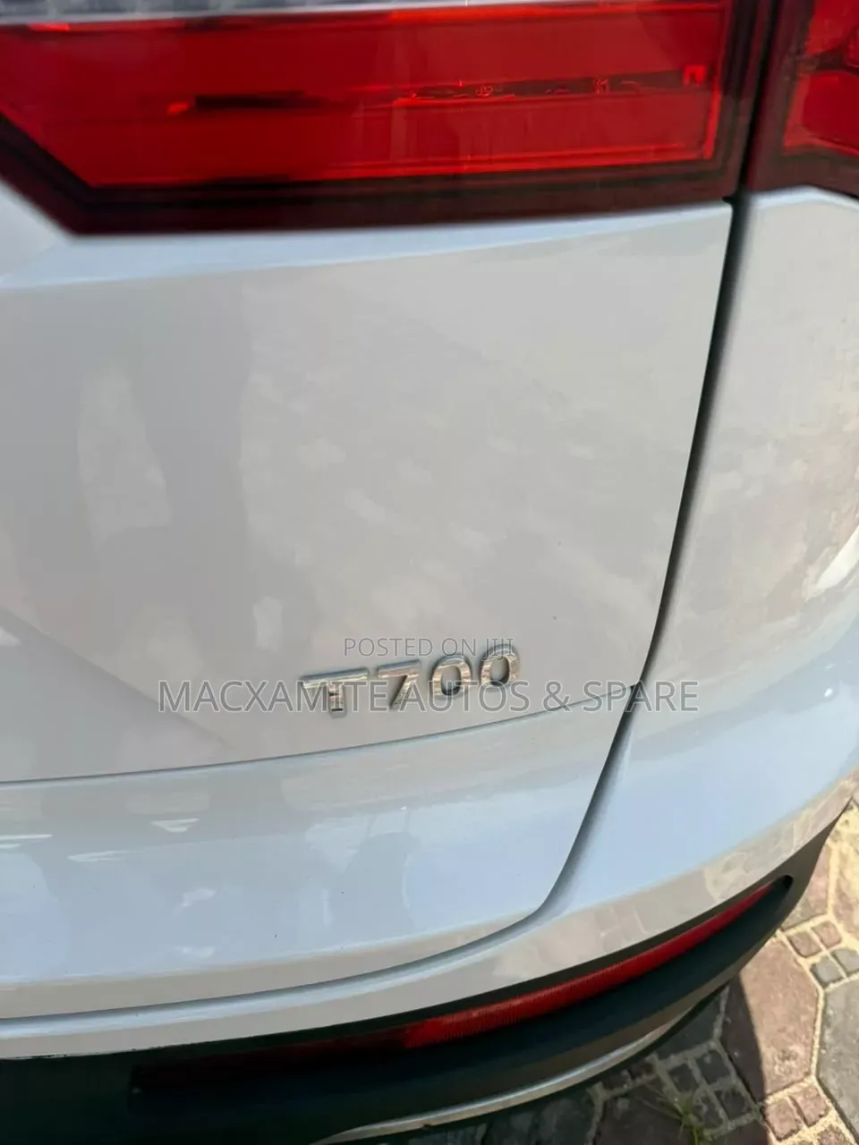 Zotye T700 2018 White