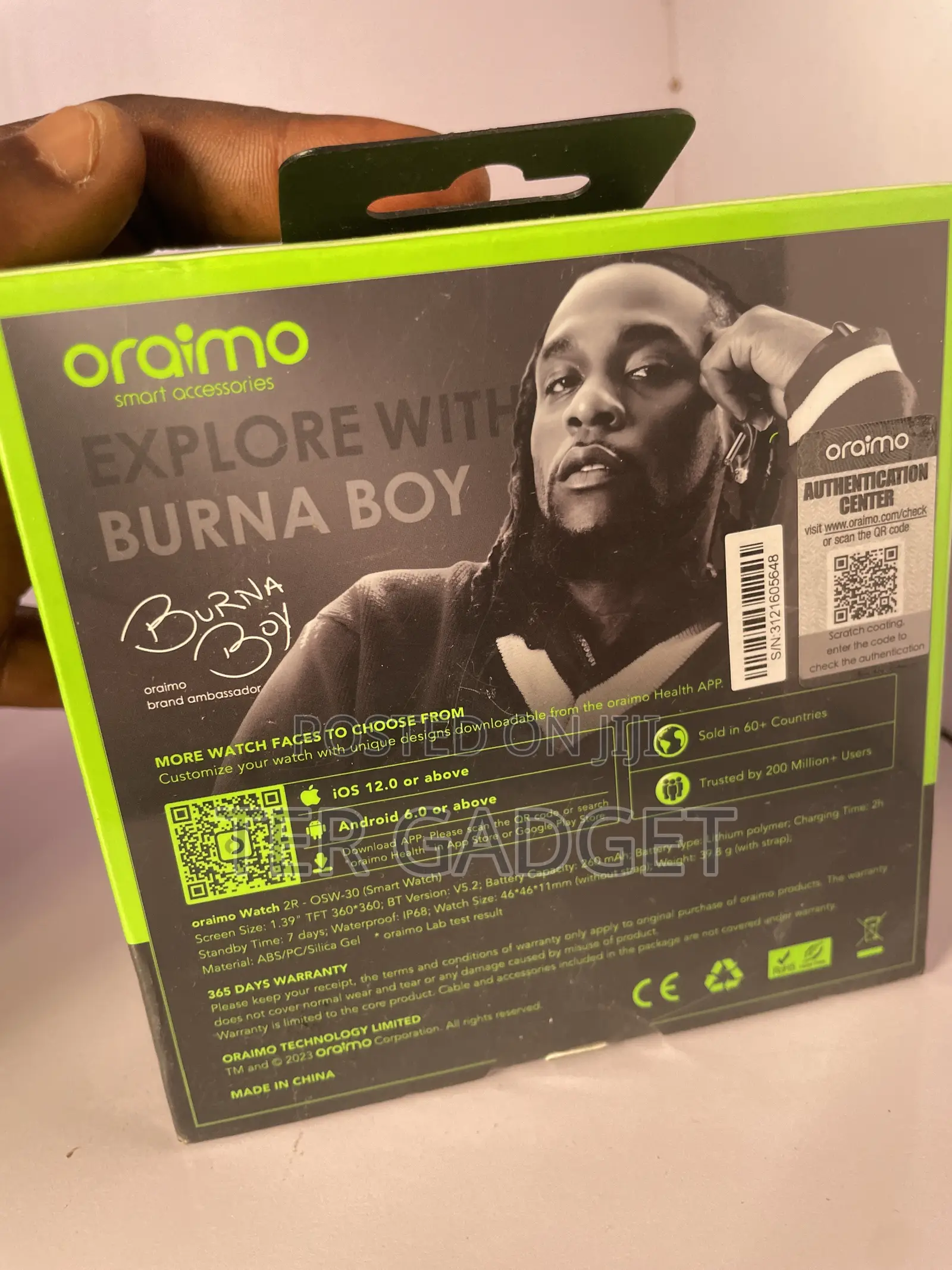 Oraimo Smart Watch