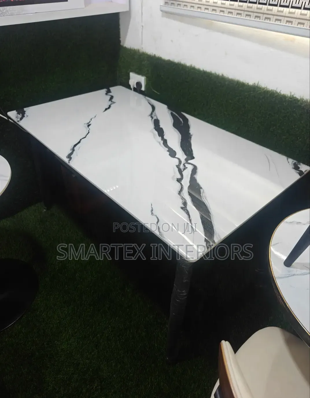 Best Quality Rectangular Marble Top Dining Table
