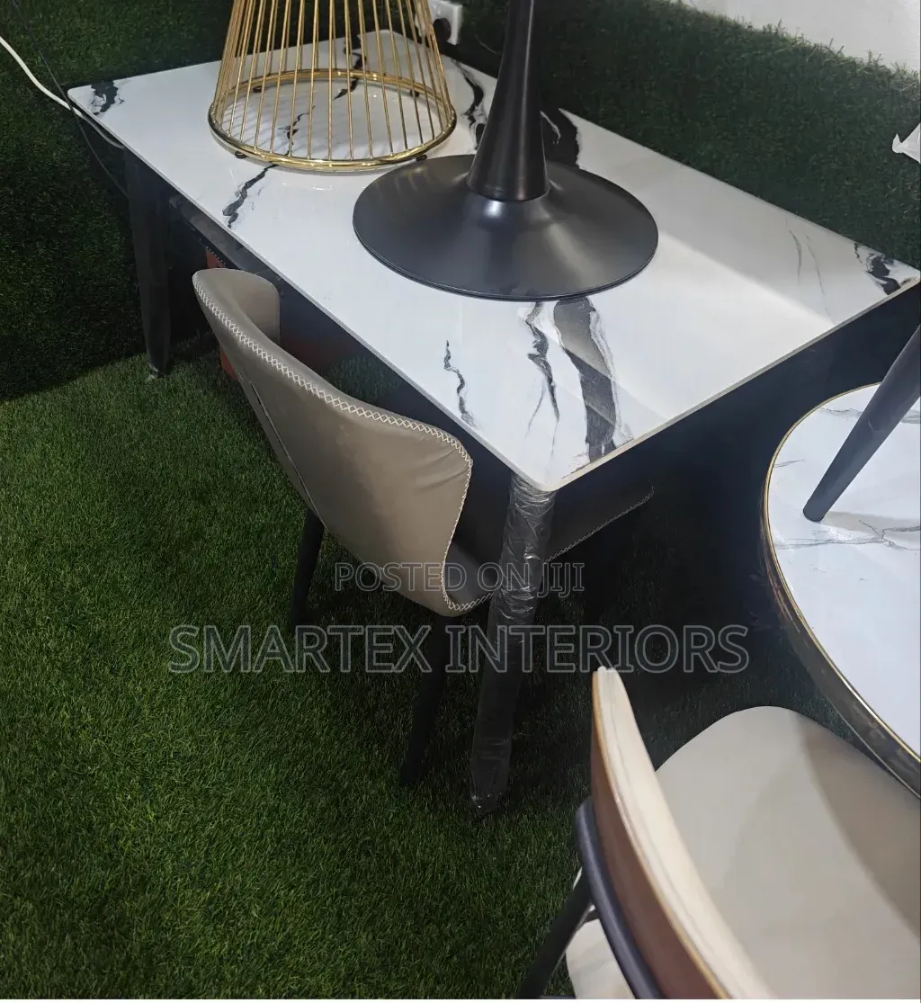 Best Quality Rectangular Marble Top Dining Table