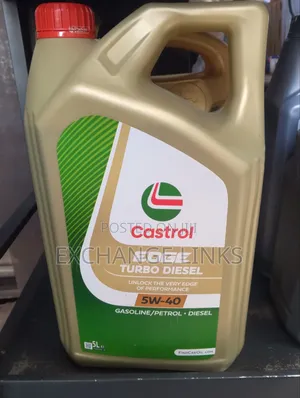Castrol Edge 5w-40 5L Gasoline/Petrol, Diesel and Hybrid.